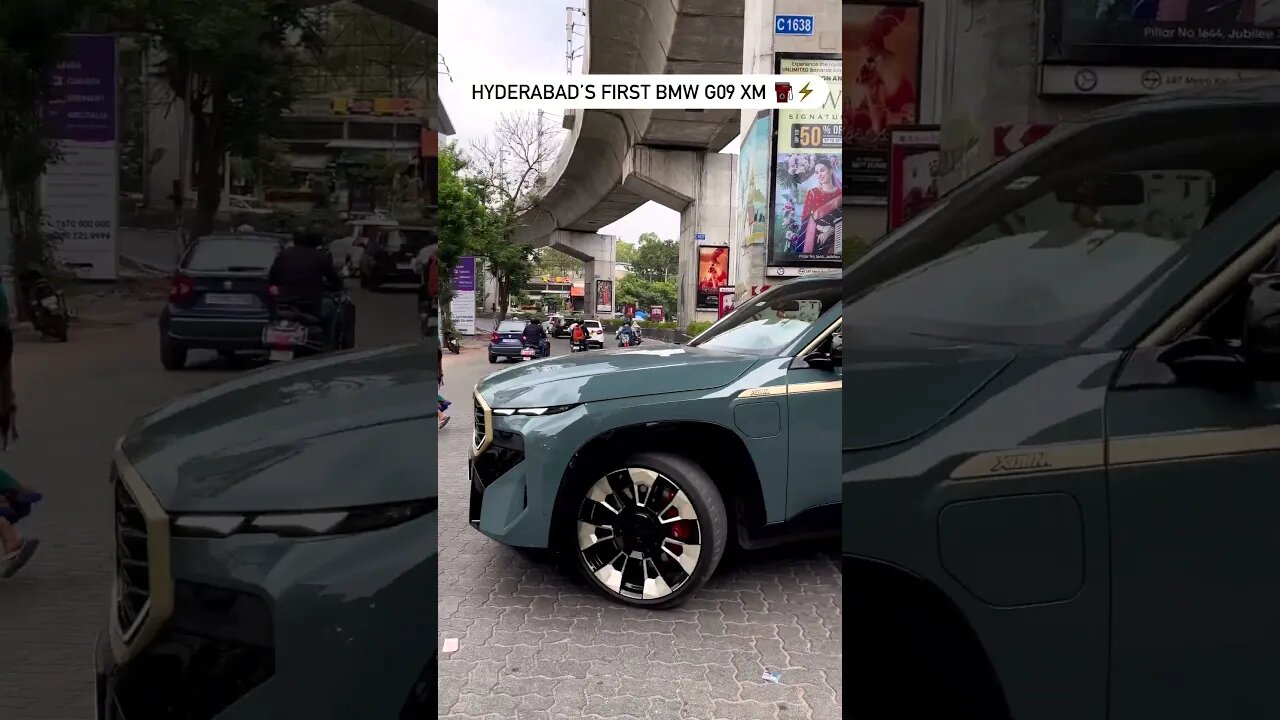 Hyderabad first G09 BMW XM⛽🔥 #shortvideo #car #bmwxm #billionaire