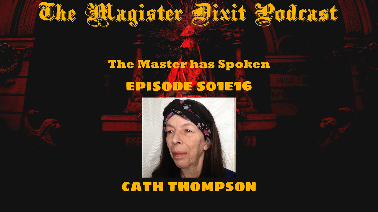 S01E16 - An Interview with Cath Thompson