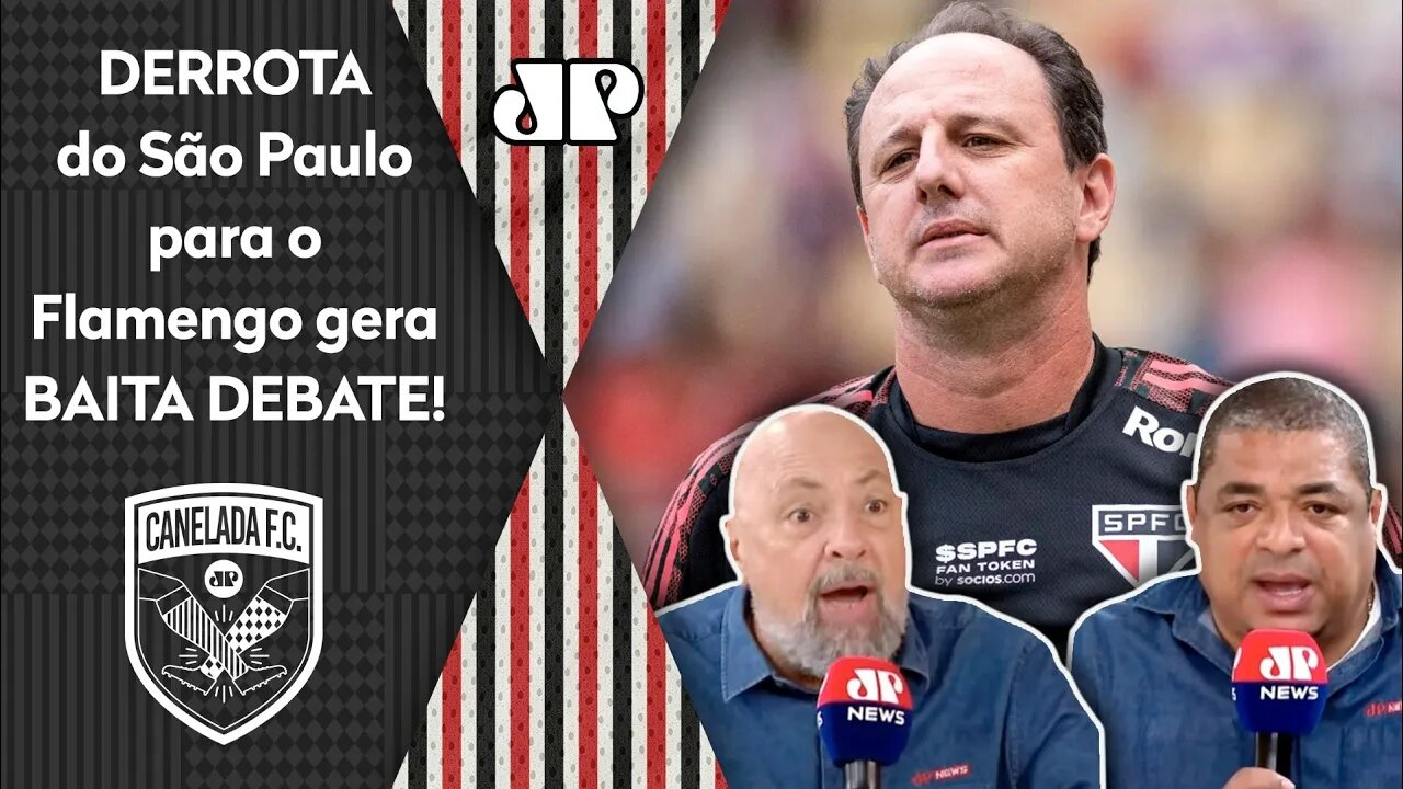 "Gente, NÃO DÁ PRA ENTENDER POR QUE o Rogério Ceni..." DERROTA do São Paulo pro Flamengo gera DEBATE