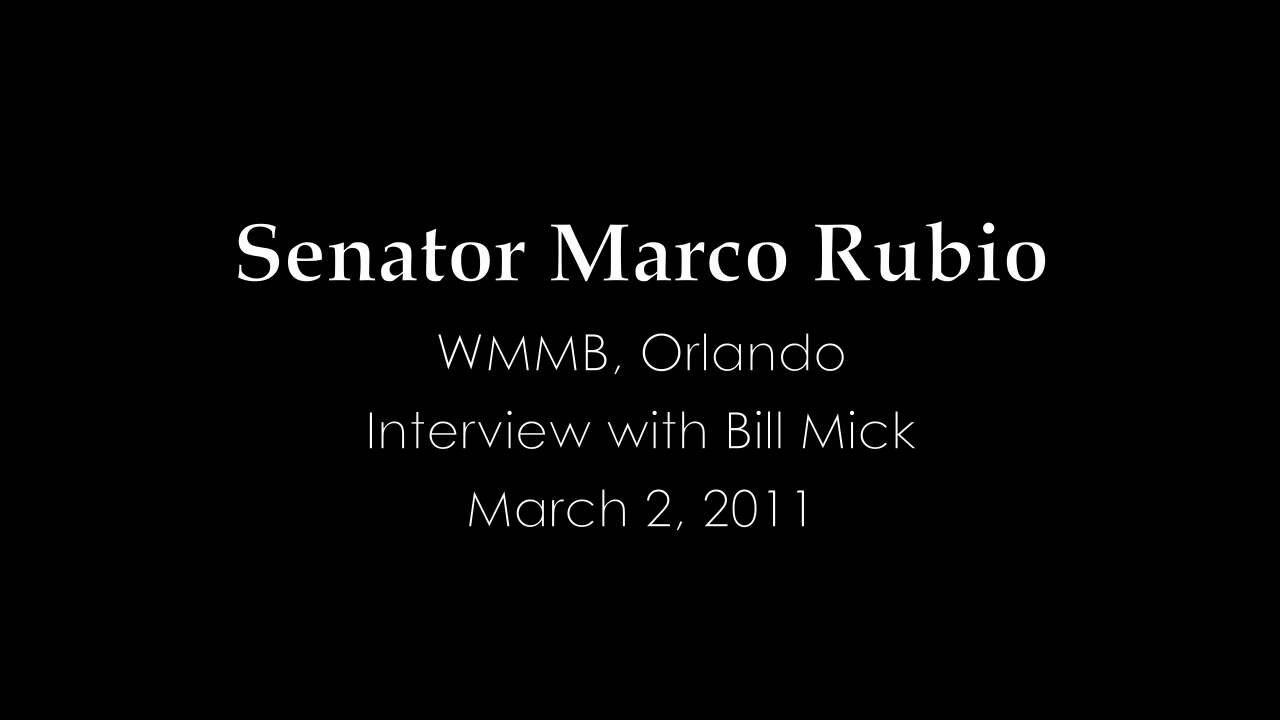 Sen. Rubio: The Debt Is A Generational Challenge