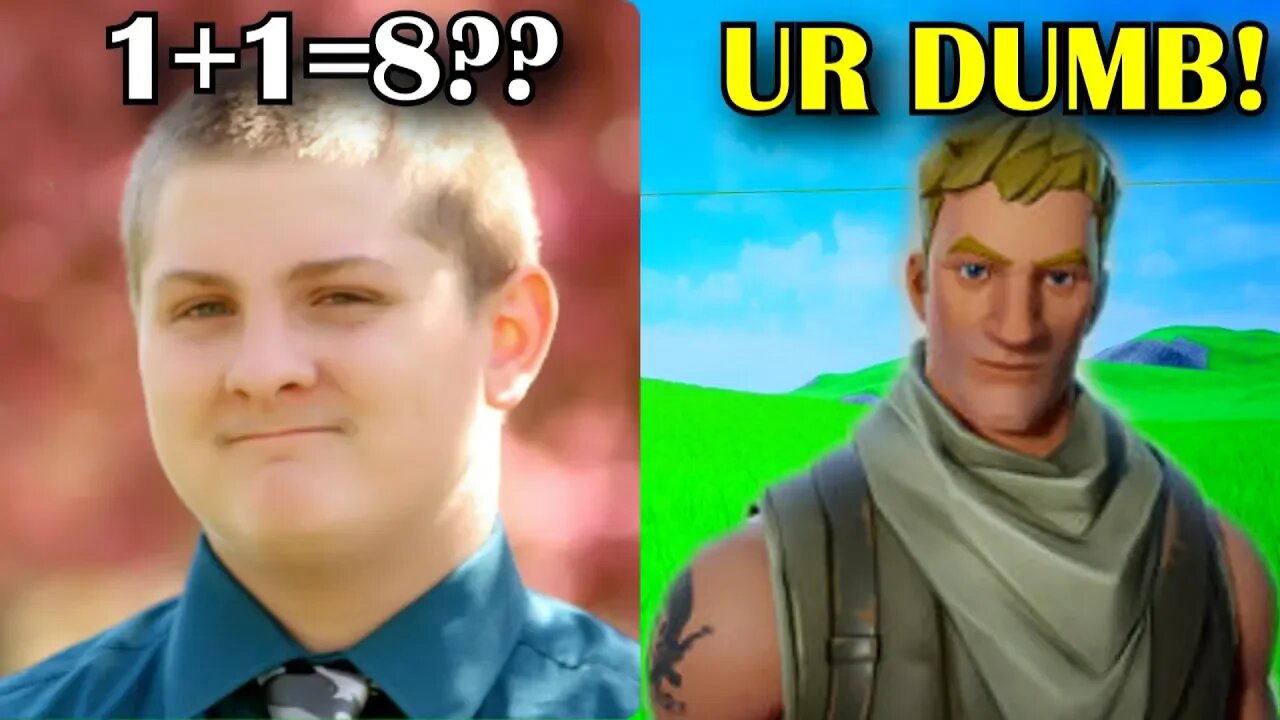 Dumbest Kid Takes A Fortnite Quiz.. (HE CRYS)