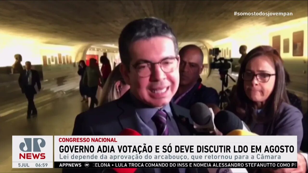 Governo adia votação da LDO para agosto no Congresso Nacional