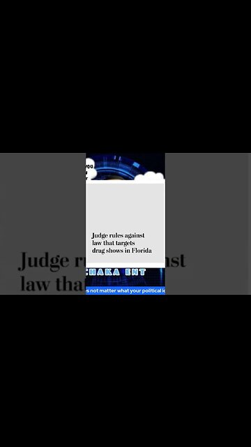 Drag show law struck down in Florida