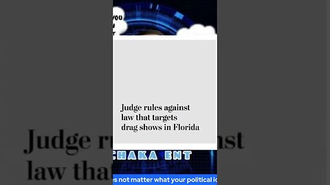 Drag show law struck down in Florida