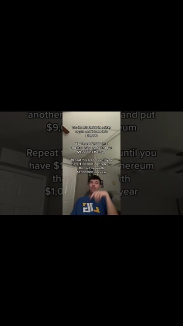 Making $1,000,000 With Ethereum #shorts