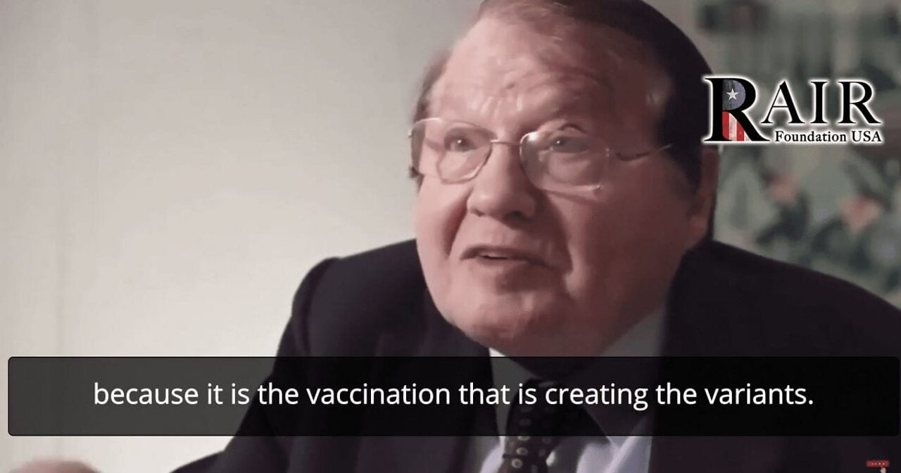 Bombshell: Nobel Prize Winner Reveals - Covid Vaccine is 'Creating Variants'