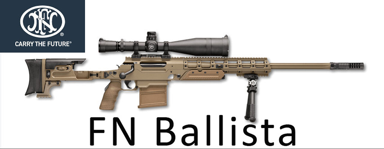 FNH Ballista Multicaliber Sniper Rifle - Full Presentation + Take Down process - FirearmsGuide.com at Shot Show