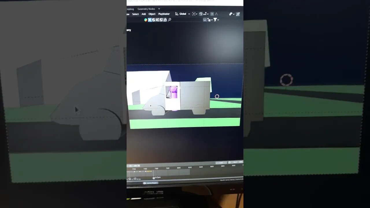 Prevising in Blender is fun #shorts