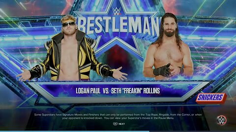 WWE WrestleMania 39 Seth Freakin Rollins vs Logan Paul