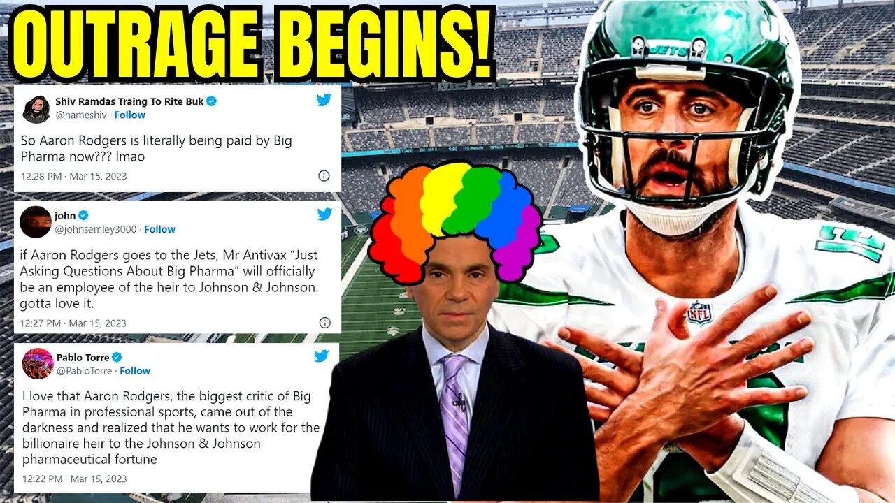 WOKE SPORTS MEDIA ATTACKS Aaron Rodgers Over His VACCINE STANCE after Jets Decision EMERGES!