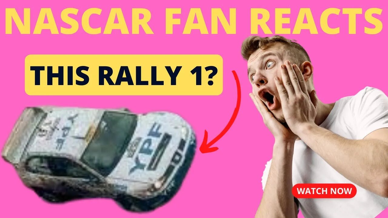 American NASCAR Fan Reacts "This Is Rally 1 - The Best Scenes Of Rallying - Pure Sound"