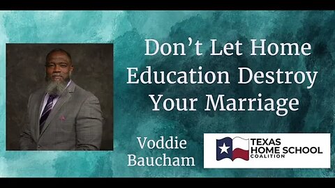 Don't Let Home Education Destroy Your Marriage l Voddie Baucham