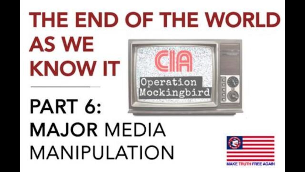 THE END OF THE WORLD AS WE KNOW IT PART 6: MASSIVE MEDIA MANIPULATION - JANET OSSEBAARD DOCUMENTARY