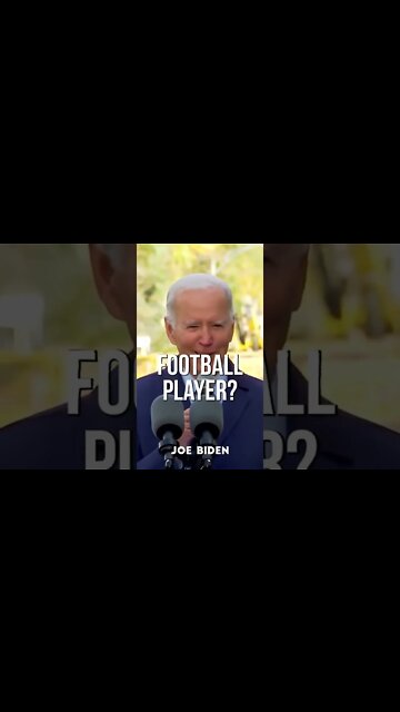 Biden, Claims His Was An All American Football Player?