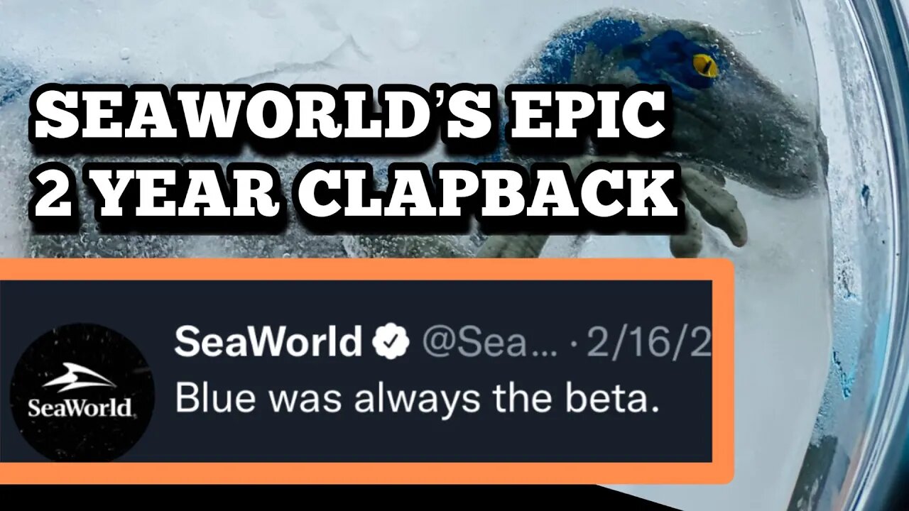 SeaWorld Took 2 Years To CLAPBACK at Universal's Shade Throw