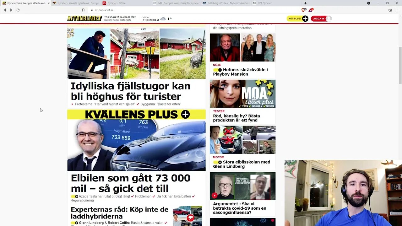 Let's look at Swedish News! - 28th of January 2022