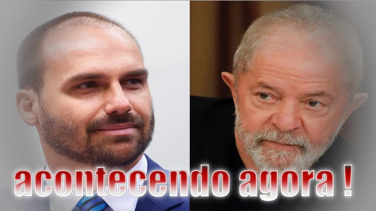 Eduardo bolsonaro NAO perdoa e vai pra ....................