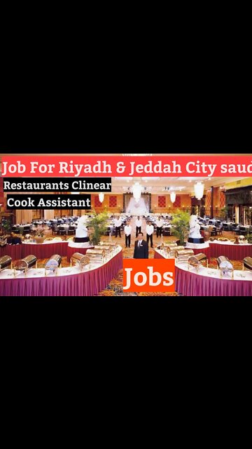 Saudi Job | Cook Assistant | Restaurant Cliner Job #shorts #omanjob #dubaijob #job