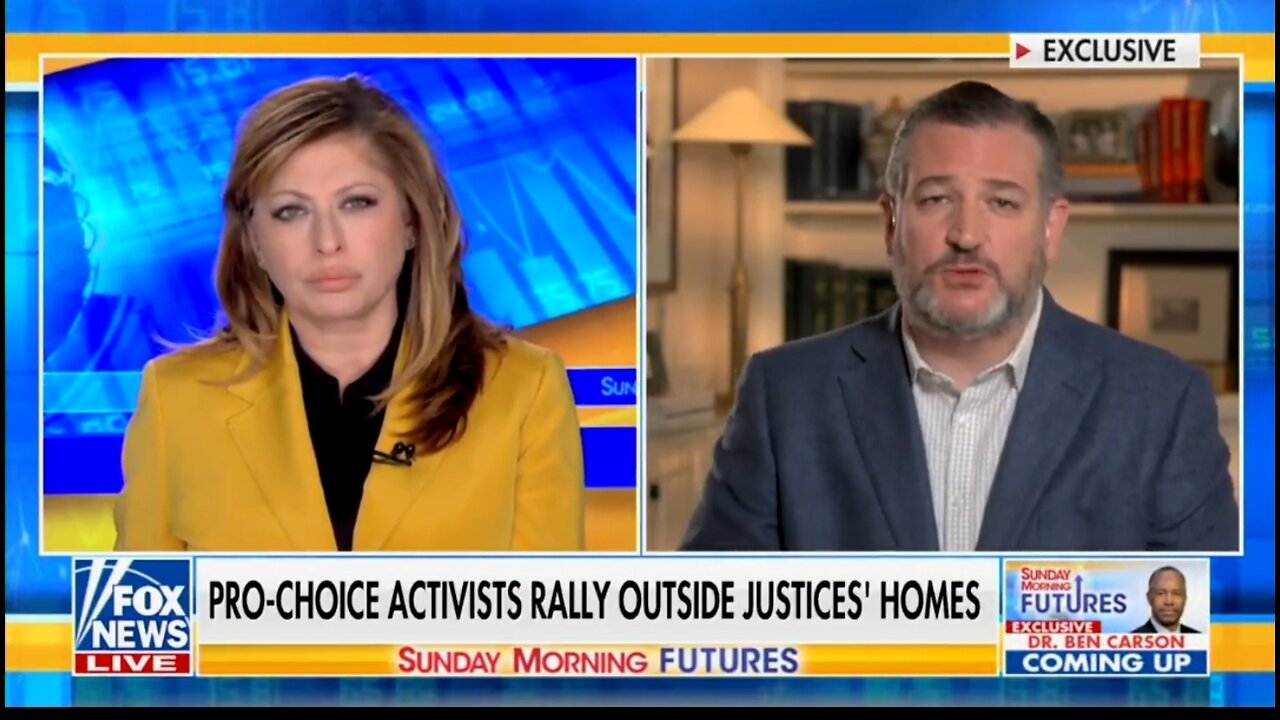 Sen Cruz: SCOTUS Leak Was Designed To Threaten Justices Lives