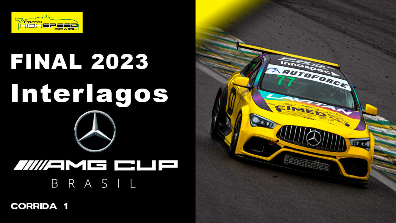 🔴 AMG CUP BRASIL | Corrida 1 | FINAL 2023 | Interlagos (SP) | Ao Vivo