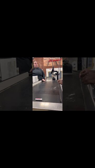 Cashier was RUDE TO ME!