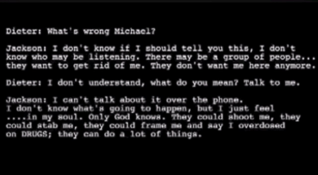 EXPLICIT: Michael Jackson’s last phone call