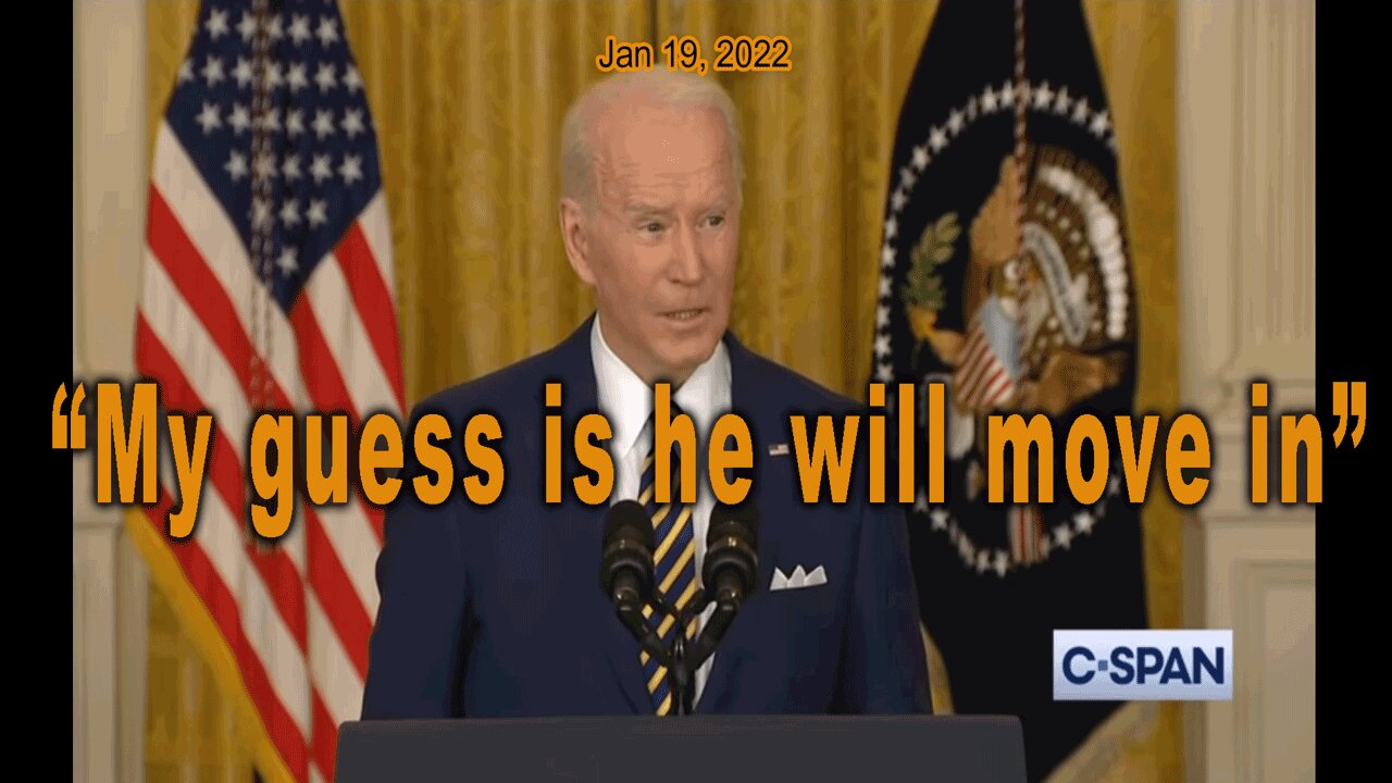 Biden Being Mistakenly Honest