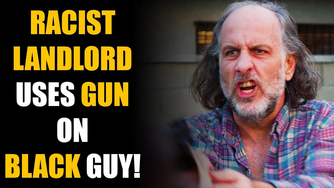 RACIST Landlord USES GUN on BLACK GUY... YOU WON'T BELIEVE WHAT HE DISCOVERS... | SAMEER BHAVNANI