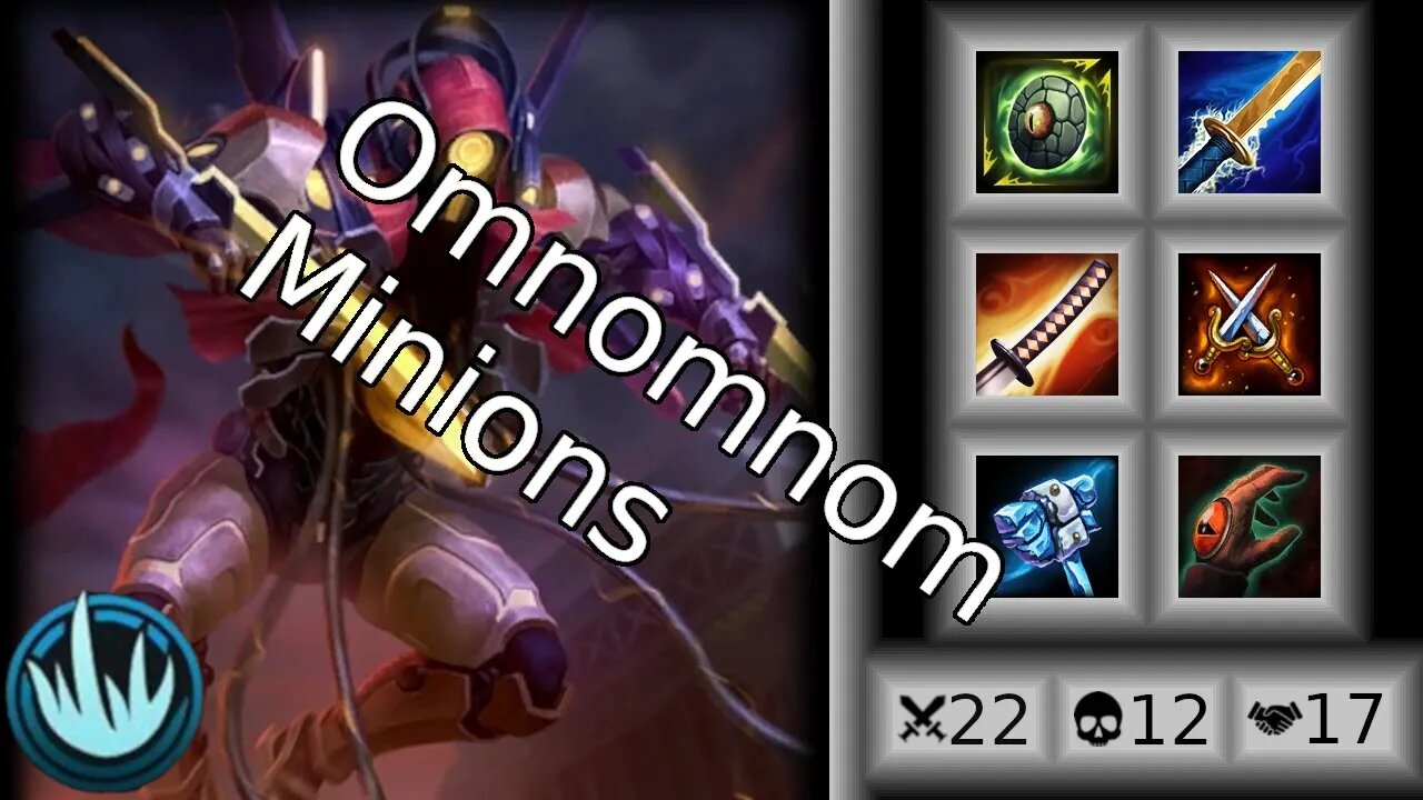 Smite Conquest - Bakasura Jungle - Omnomnom Minions