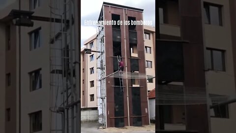 entrenamiento de los bomberos