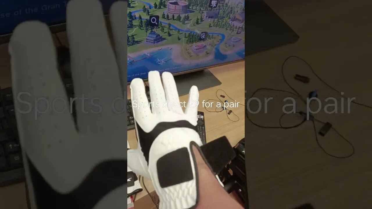 cheap quality SIM racing gloves... #simracing #gloves