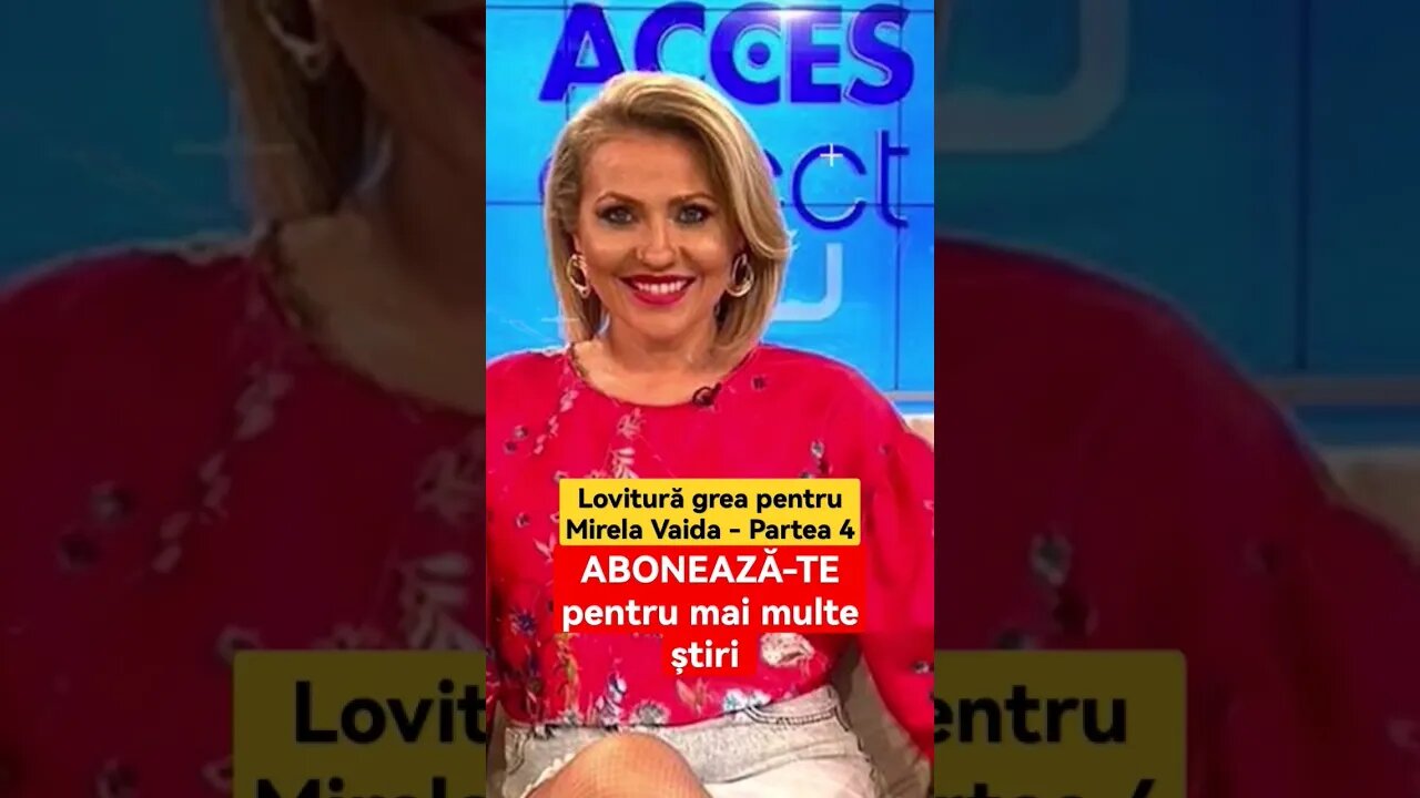 Lovitură grea pentru Mirela Vaida - Partea 4