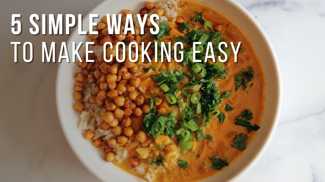 5 secrets to effortless weeknight vegan cooking