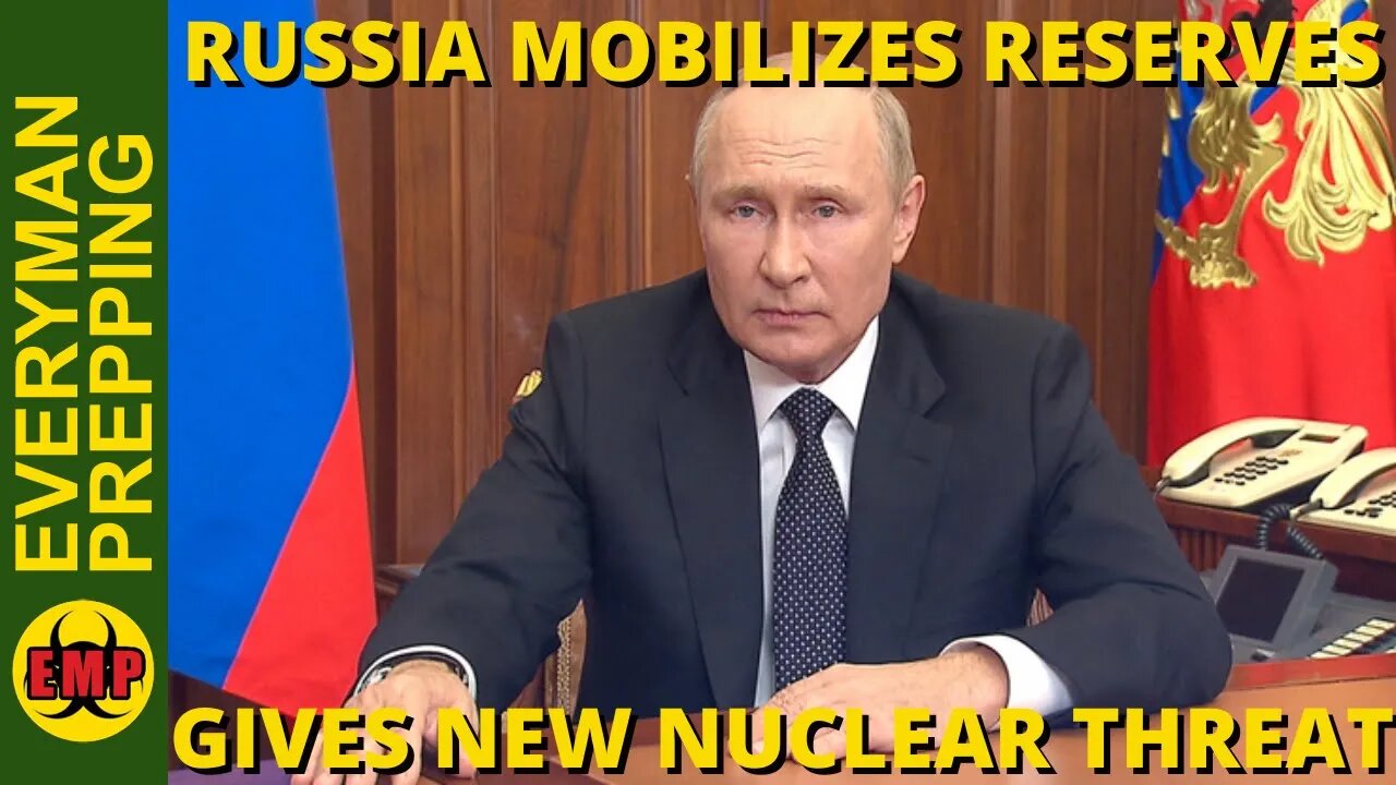 Russia War Update. Russia Mobilizes 300,000 New Troops & Issues New Nuclear Threat.