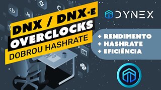 ⛏️😱 NOVO SRBMINER 2.2.3 - DOBROU O HASHRATE EM DYNEX (DNX) EFICIÊNCIA E PERFORMANCE NA MINERAÇÃO
