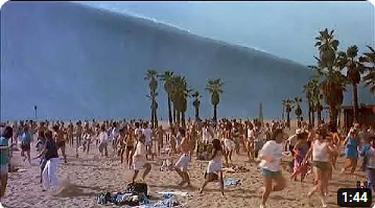 The Abyss (1989) tsunami scene