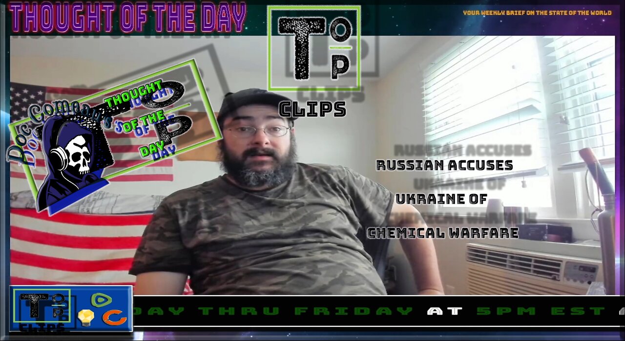 Russian Accuses Ukraine Of Chemical Warfare (Explicit)