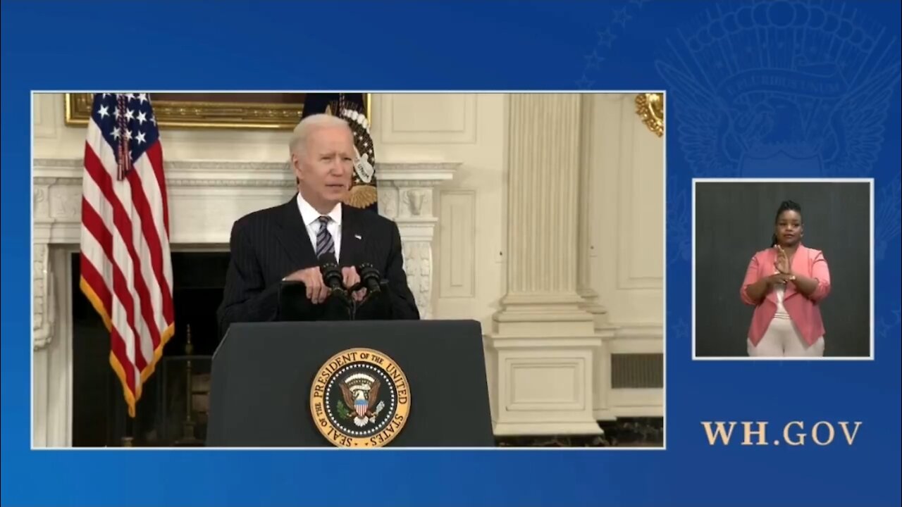 Biden: It’s Reassuring Companies Are Boycotting Georgia's Jim Crow Laws