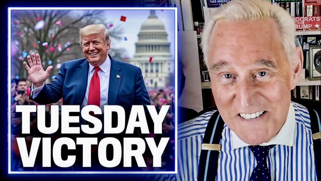 Roger Stone Opines That There's A Good Chance Trump Will Win Tuesday Night!