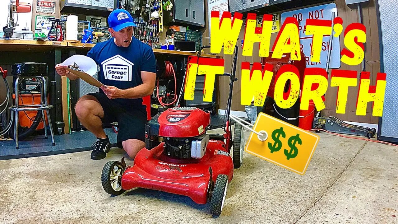 HOW MUCH IS A CHEAP CRAFTSMAN MOWER REALLY WORTH?