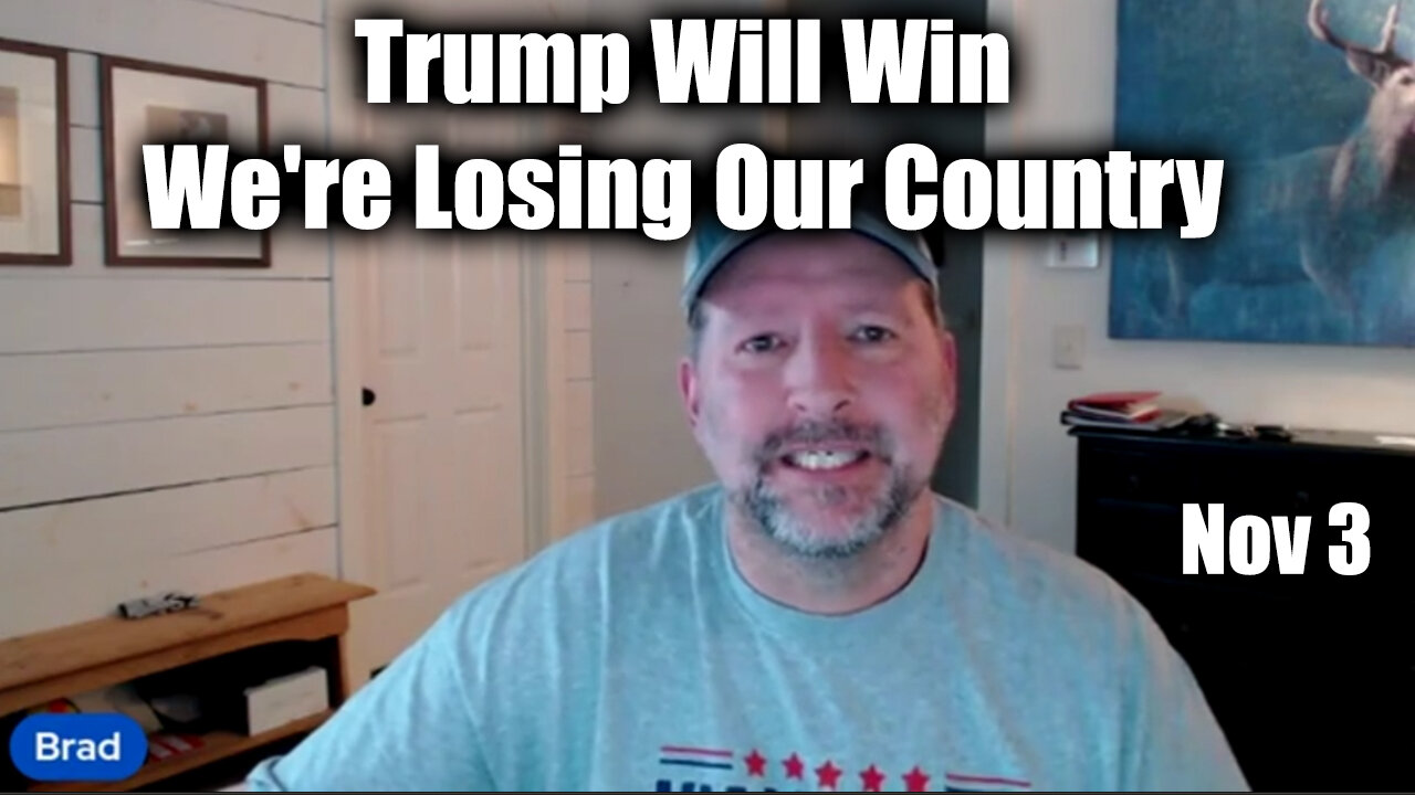 We Are the RED Sea and Trump Will Win - We're Losing Our Country