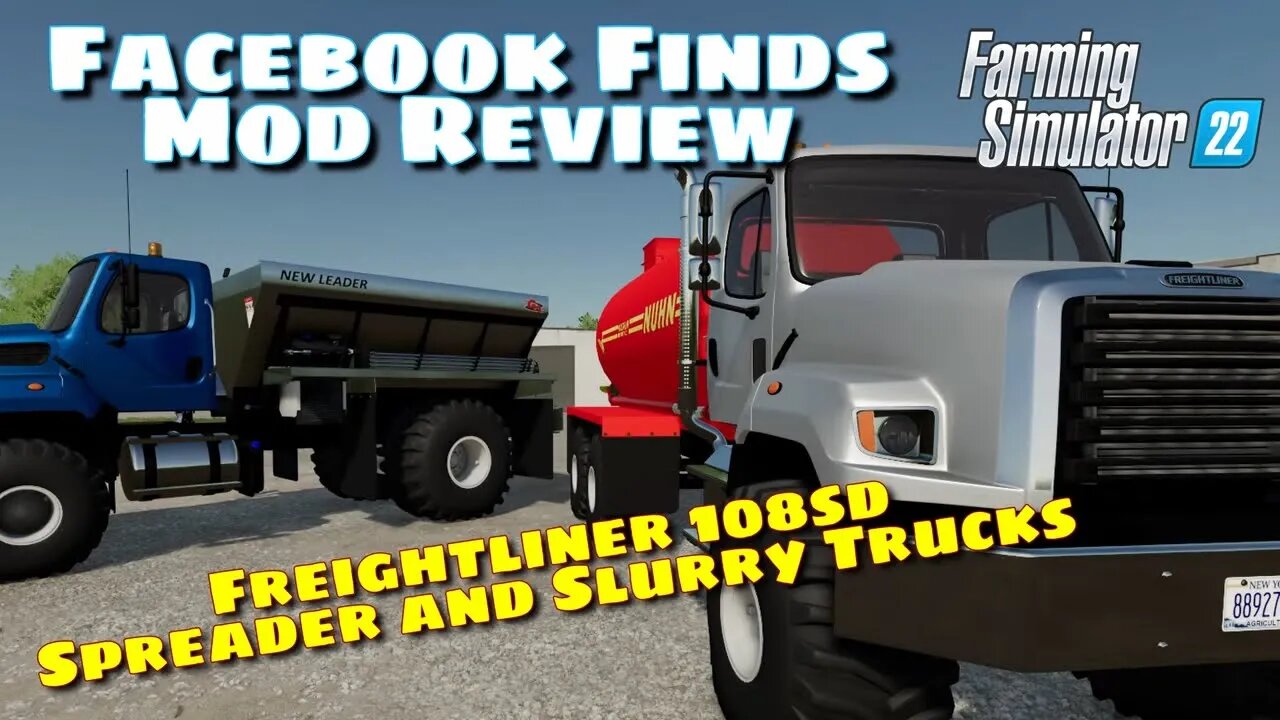 Freightliner 108SD Trucks!!! | Facebook Finds | Farming Simulator 22