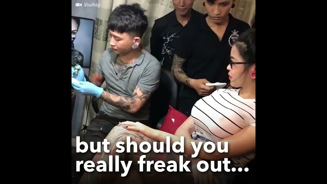 New prank prank tattoo effect viral video 2022