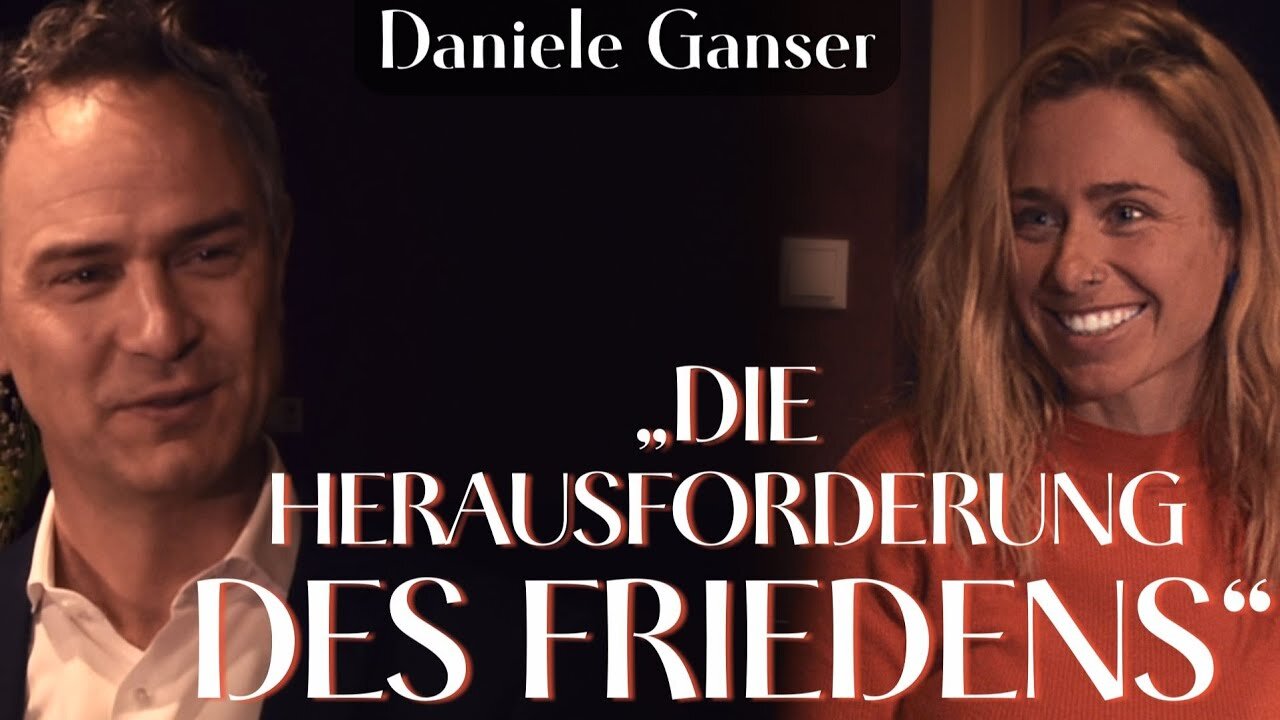 „Die Herausforderung des Friedens“ (Daniele Ganser und Elisa Gratias)@MANOVA🙈