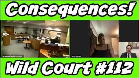 Wild Court Moments #112 On A Warrant!