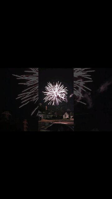 Huge ILLEGAL Firework Show #shorts