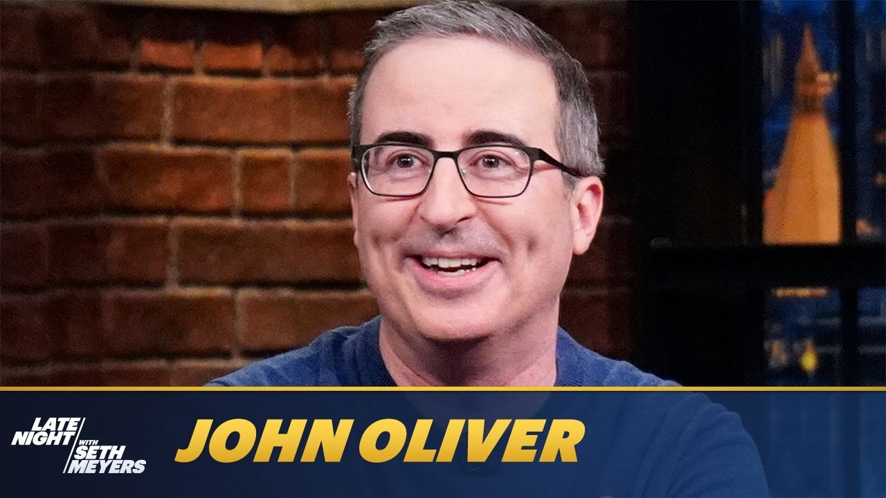 John Oliver on His Tense Interview with Edward Snowden in Russia