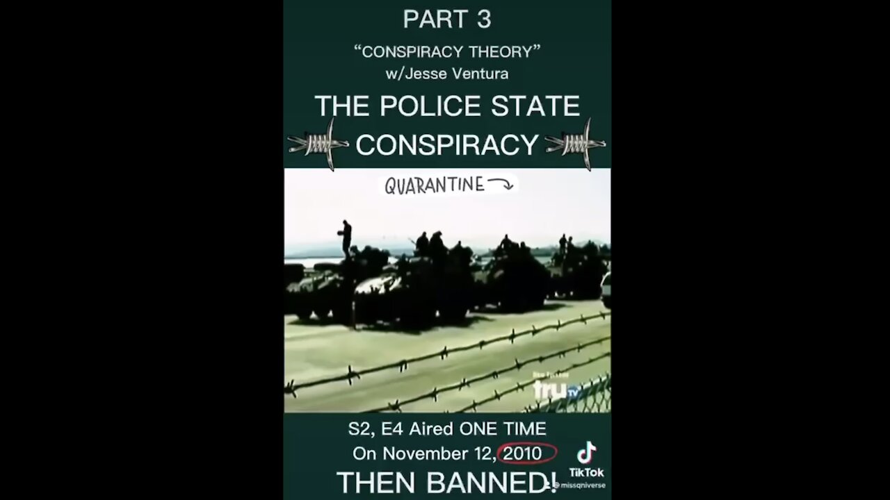 {PART 3} "THE POLICE STATE CONSPIRACY" ALEX JONES CALLED IT IN 2010!!!