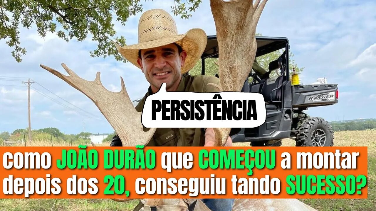 João Ricardo Vieira ou João DURÃO de universitário a astro do RODEIO