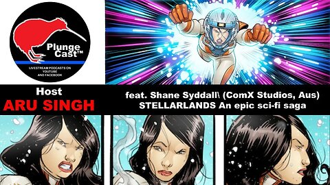 PlungeCast S01E14 w' ComX Studio, Shane Syddall (Comic Creator)